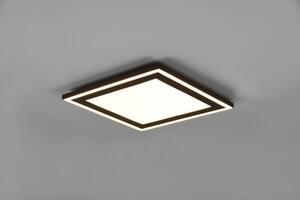 TRIO Reality R67213332 CARUS stropní svítidlo SMD LED 330x330mm 16W/2300lm 8,5W/1300lm 3000K černá matná, bílá