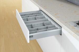 Hettich Příborník - vložka příborníková OrgaTray 570, 500 x 800 mm, stříbrná 9134993