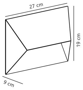 Nordlux - Venkovní nástěnné svítidlo PONTIO 2xGU10/25W/230V IP54