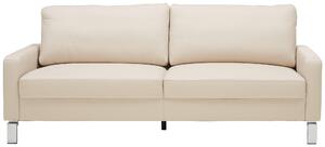 TŘÍMÍSTNÁ POHOVKA, béžová, pravá kůže Pure Home Lifestyle - Pohovky