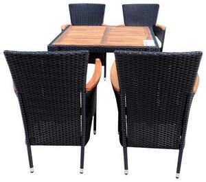 ZAHRADNÍ SESTAVA dřevo, kov, plast, textil Ambia Garden - Online Only zahradní nábytek, Online Only