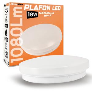 BERGE Stropní LED svítidlo 18W neutrální bílá