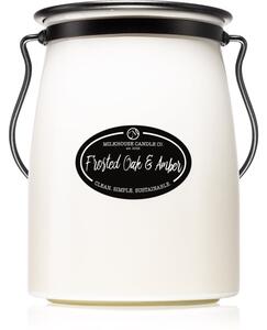 Milkhouse Candle Co. Creamery Frosted Oak & Amber vonná svíčka Butter Jar 624 g