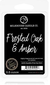 Milkhouse Candle Co. Creamery Frosted Oak & Amber vosk do aromalampy 155 g