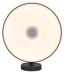 Lutec 5274601412 LED venkovní nástěnná lampa Darli 1x24W | 1500lm | 3000K | IP44 - bronzová patina, zabudovaný Bluetooth reproduktor