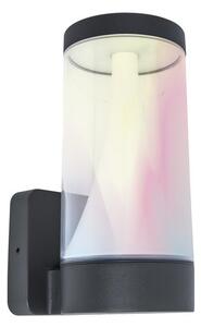 Lutec 5271002118 LED venkovní nástěnná lampa Spica 1x16W | 1000lm | RGB | 2700-6500K | IP54 - inteligentní, stmívatelná a barevná