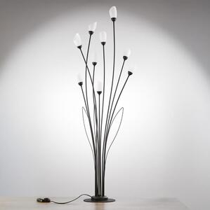 Jupiter 2058 - Stojací lampa GLORIOSA 9xG9/14W/230V černá