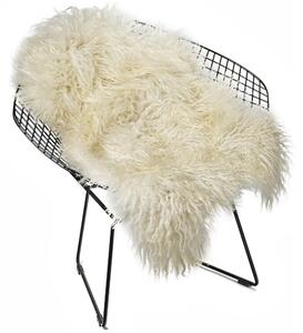 ARCTIC FUR Bílá ovčí kůžešina CURLY kudrnatá