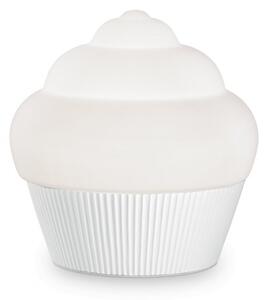 Ideal Lux 248479 stolní svítidlo Cupcake Small 1x15W | GX54 - bílá základna