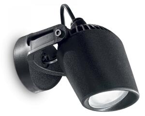 Ideal Lux 247182 venkovní nástěnná lampa Minitommy 1x6W | GU10 | IP66 - černá