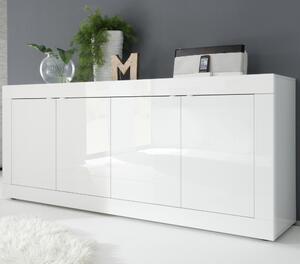 Komoda BASIC I (Bílá lesk)