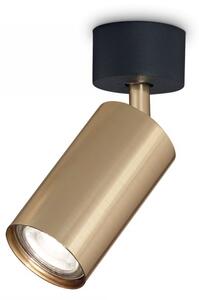 Ideal Lux 244662 stropní a nástěnná bodová lampa Dynamite 1x28W | GU10 - matná mosaz