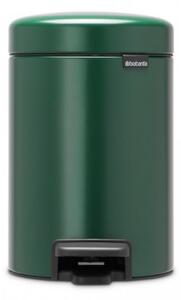 Brabantia Pedálový odpadkový koš newIcon - 3 L, tmavě zelená