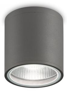 Ideal Lux 236865 venkovní stropní bodová lampa Gun 1x28W | GU10 | IP44 - antracit