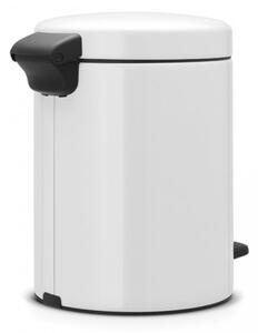 Brabantia Pedálový odpadkový koš newIcon - 5 L, bílá