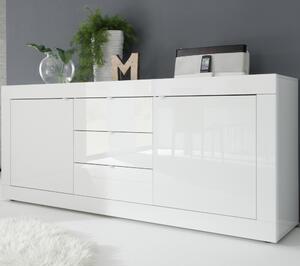 Komoda BASIC II (Bílá lesk)