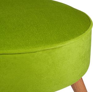 Atelier del Sofa Taburet Boyce - Peanut Green, Zelená