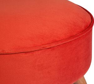 Atelier del Sofa Taburet Boyce - Tile Red, Červená