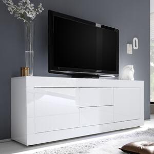 TV stolek BASIC III (Bílá lesk)