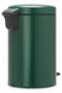 Brabantia Pedálový odpadkový koš newIcon - 12 L, tmavě zelená