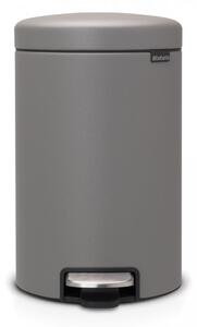 Brabantia Pedálový odpadkový koš newIcon - 12 L, minerálně světle šedá