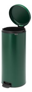 Brabantia Pedálový odpadkový koš newIcon - 30 L, tmavě zelená