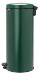Brabantia Pedálový odpadkový koš newIcon - 30 L, tmavě zelená