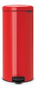 Brabantia Pedálový odpadkový koš newIcon - 30 L, zářivě červená