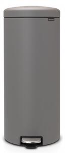 Brabantia Pedálový odpadkový koš newIcon - 30 L, minerální světle šedá