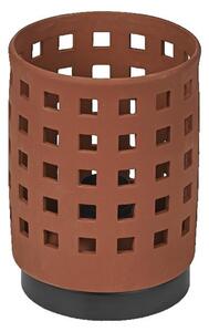 LEDVANCE stolní lampa Clay Windows 1xE27 hnědá 4058075841024