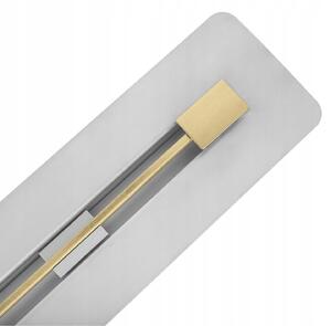 Odtokový žlab Rea Neo Ultra Slim Mirror Pro 80 - zlatý