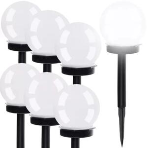 Gardlov Sada solárních zahradních lamp - koule - 6 ks