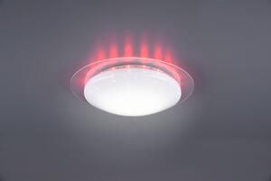 Trio R62093500 LED stropní svítidlo Bilbo 1x13W | 1000lm | 2700-5500K | IP20 | RGBW - stmívatelné, nepřímé světlo, nastavení teploty osvětlení, dálkové ovládání, efekt hvězné oblohy, oddělené vypínače, bílá