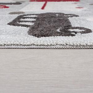 Flair Rugs koberce Kusový koberec Zest Kids City Buzz Grey/Multi - 80x120 cm