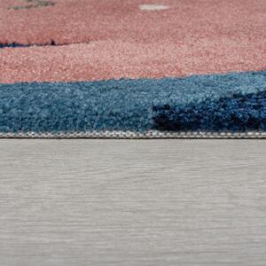 Flair Rugs, Kusový koberec Zest Kids Jungle Monkey Brown/Multi | vícebarevná Typ: 80x120 cm