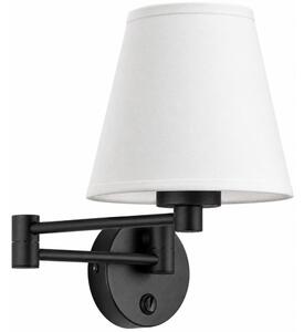 BRILAGI - Nástěnná lampa NUBILA 1xE27/15W/230V bílá/černá