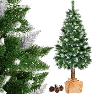 Vánoční stromek Borovice zasněžená na kmínku 160 cm