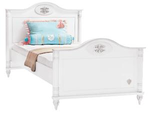 Dětská postel s přistýlkou Carmen 100x200cm - bílá