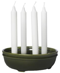 Adventní svícen ERNST - Glazed Green EF548