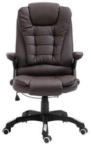 Kancelářská židle černá umělá kůže