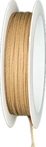 Dekorační provázek Cotton Twine – Honey Gold medový 2mm x 5m (3,-Kč/m)