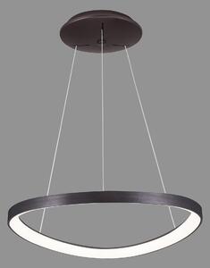 Italux 5355-848ROP-BC-3 LED závěsné stropní svítidlo Morfi 1x48W | 2640lm | 3000K - černá, bílá