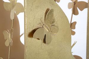 Zlatý stojan na deštníky Mauro Ferretti Esencial, 24x22,5x48,5 cm