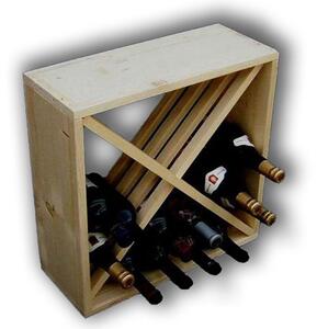 Regál na víno - vinotéka na 24 lahví