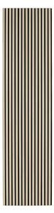 Dřevěný akustický panel, 2400 x 600 mm, B2BP006, dub mořený