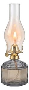 Brilagi - Petrolejová lampa MERLIN kouřová/šedá