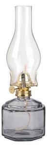 Brilagi - Petrolejová lampa MERLIN kouřová/šedá