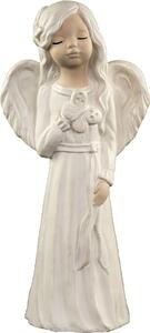 Ecri sádrový anděl Malgosia s motýlkem- 26 cm