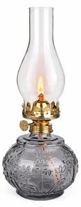 Brilagi - Petrolejová lampa MERLIN kouřová/šedá