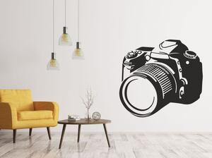Samolepky na zeď - Fotoaparát - dekorace-steny.cz - 60 x 65 cm - 030
